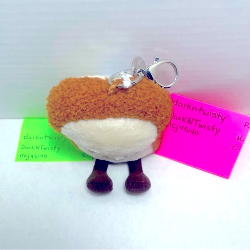 BNWT JELLYCAT AMUSEABLE TOAST BAG CHARM - Picture 9 of 11